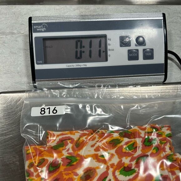 LOGO By Lori Goldstein Orange Multicolor Abstract Geometric Print Top Size XL - Picture 14 of 14